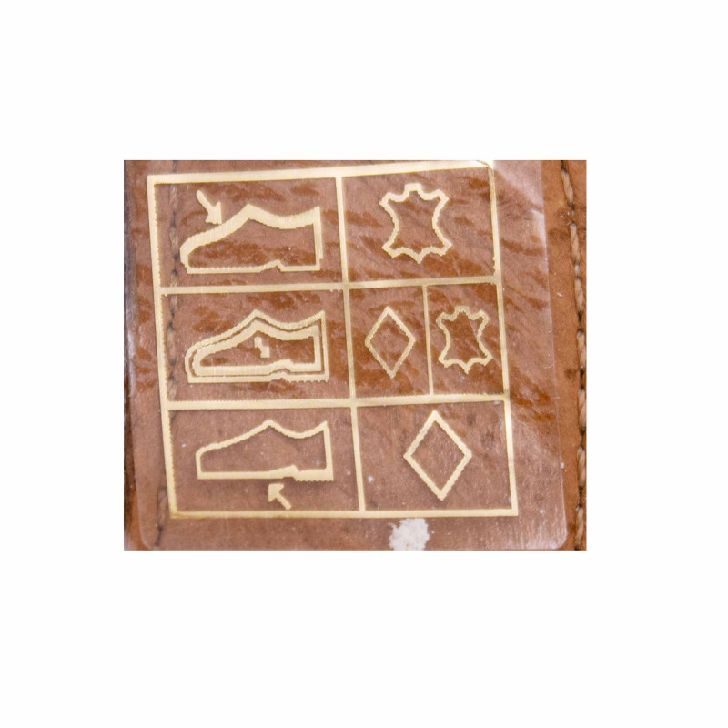 Sandale a talon kaki craq oro 73299 t36/41 Femme BIOSTOCK marque pas cher prix dégriffés destockage