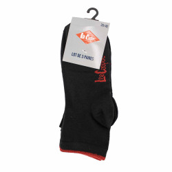 Chaussette lot x3 nolan Homme LEE COOPER marque pas cher prix dégriffés destockage