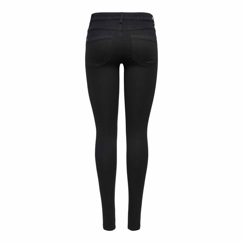 Jeans skinny onlroyal noir 15092650 3818 Femme ONLY marque pas cher prix dégriffés destockage
