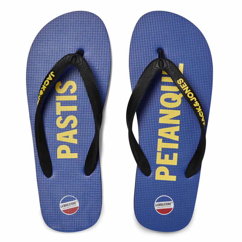 Tong jfwla boulisterie bleu 12246240 3809 Homme JACK & JONES marque pas cher prix dégriffés destockage