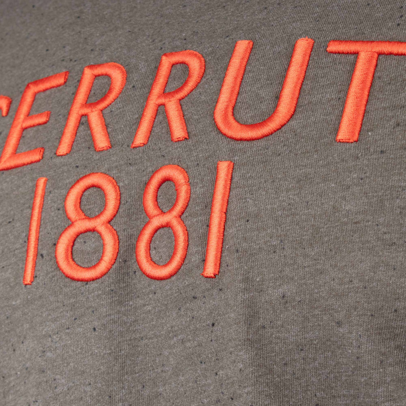 Tee shirt manches courtes logo moucheté Coloratura Homme CERRUTI marque pas cher prix dégriffés destockage
