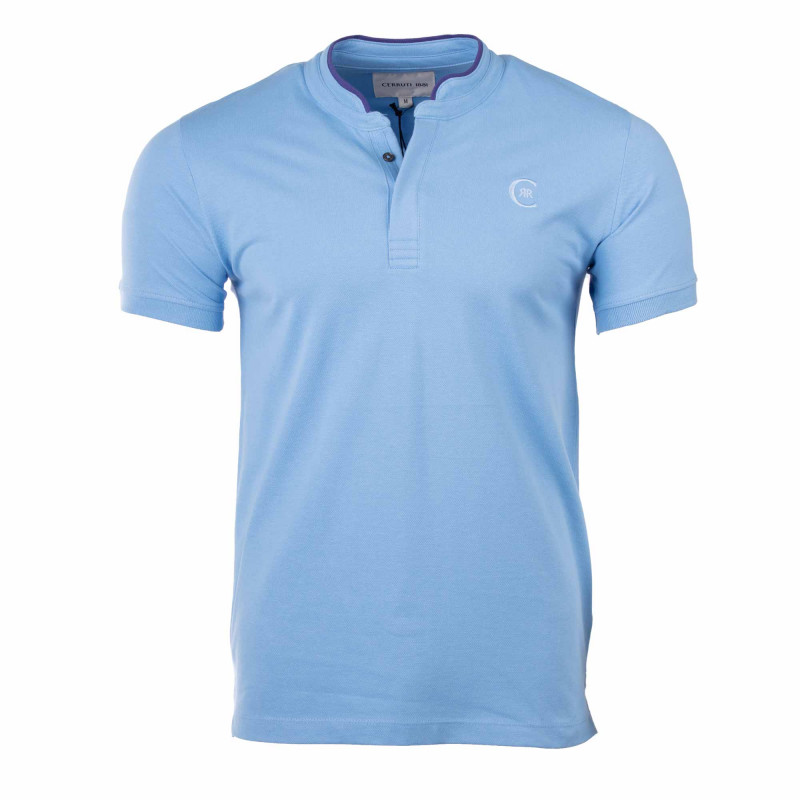 Polo mc col mao firenza 6152 Homme CERRUTI marque pas cher prix dégriffés destockage