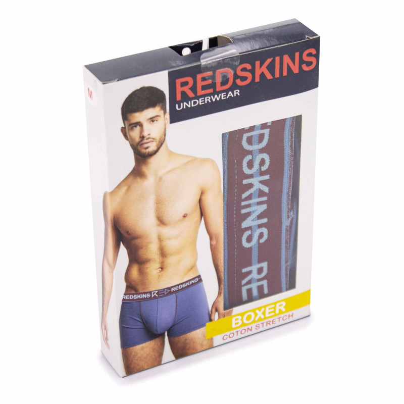 Boxer boite eddy Homme REDSKINS marque pas cher prix dégriffés destockage Boxer boite eddy Homme REDSKINS marque pas cher prix dégriffés destockage