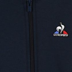 Sweat capuche zipp noir fille gar on Enfant LE COQ SPORTIF