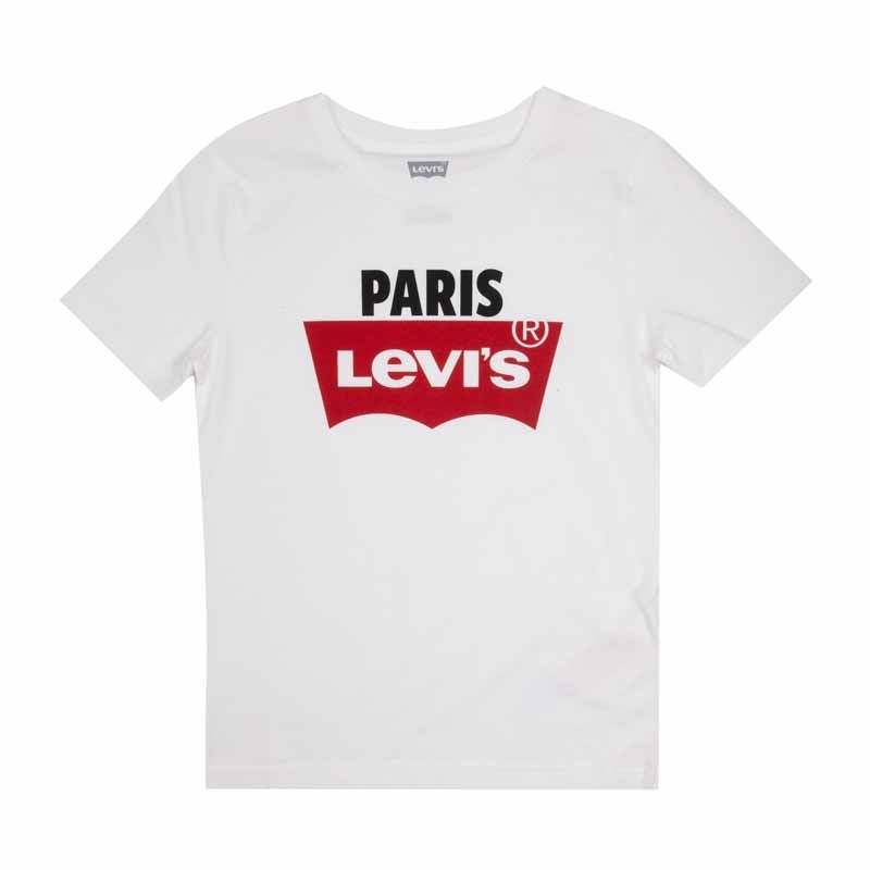 Tee shirt mc blanc 10/16 ans 9eb264-001 boy Enfant LEVI'S
