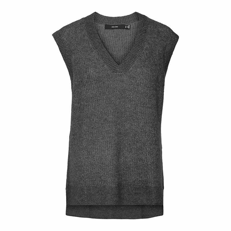 PULL SM COL V VMMILI DARK GREY MELANGE 10290738 3819 PULL SM COL V VMMILI DARK GREY MELANGE 10290738 3819