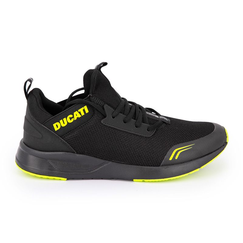 Basket foresto blk yellow t40-46 Homme DUCATI