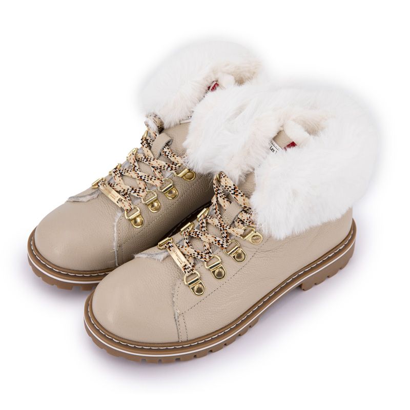 Botte col fourré Lacen bronze c077048 Femme LES TROPEZIENNES PAR M.BELARBI