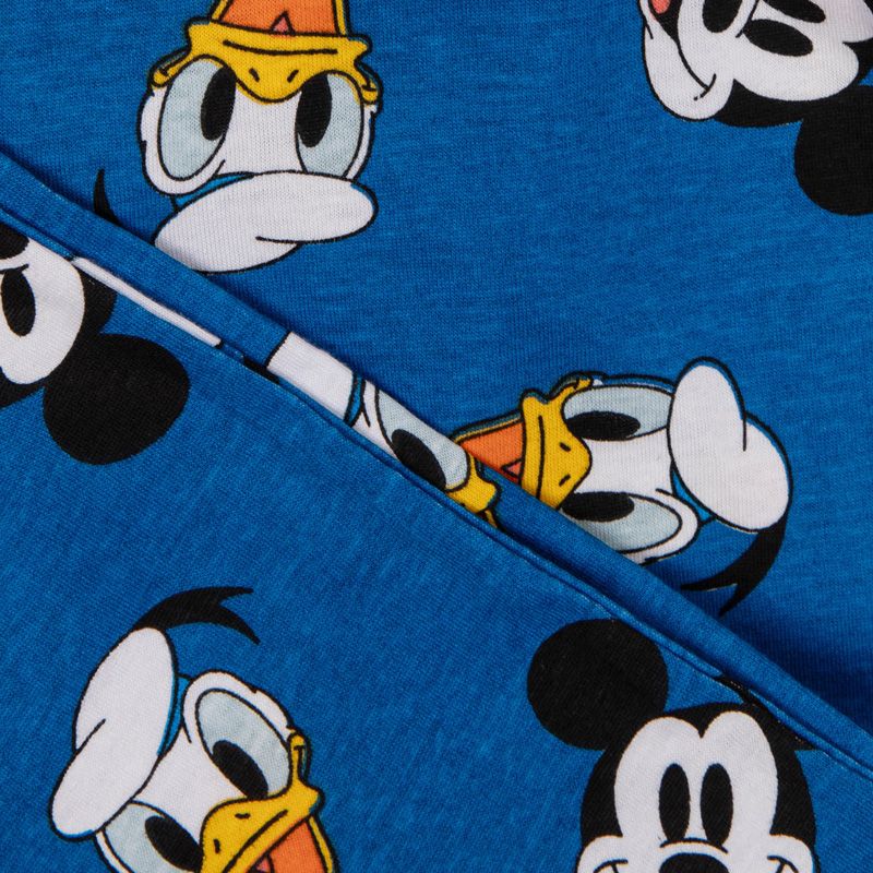 Ensemble en coton bonnet + body + pantalon imprimé Mickey Disney
