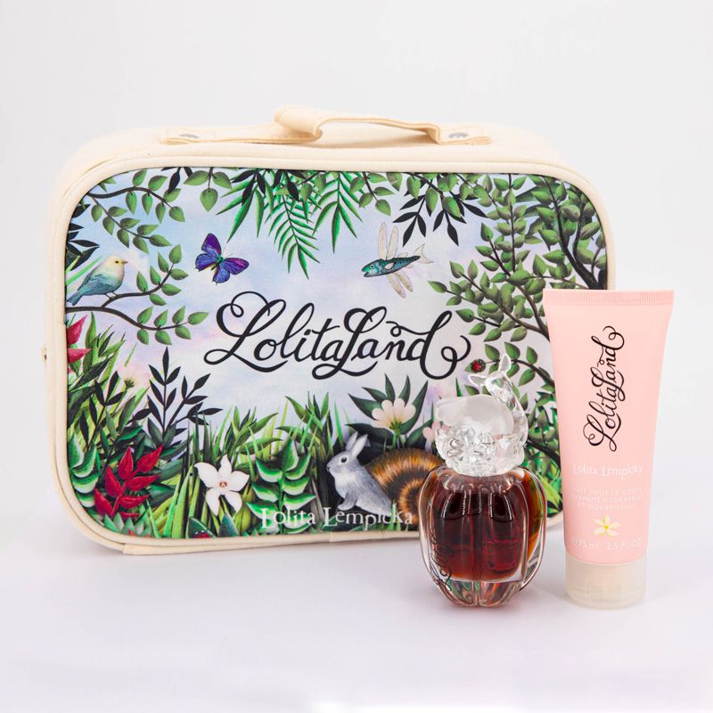 Coffret parfum "lolitaland" 3 pieces edp 40ml + lait 75 ml + sac ar058 Femme LOLITA LEMPICKA
