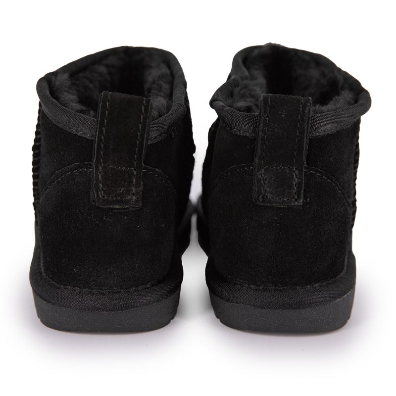 Boots en cuir fourr es ultra mini fille Enfant KELARA prix