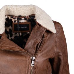 Perfecto en cuir flow Femme OAKWOOD Perfecto en cuir flow Femme OAKWOOD