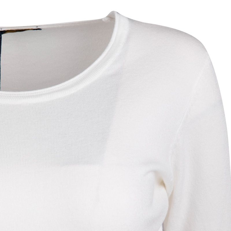 Pullfine maille col rond 30% cachemire 080 Femme REAL CASHMERE