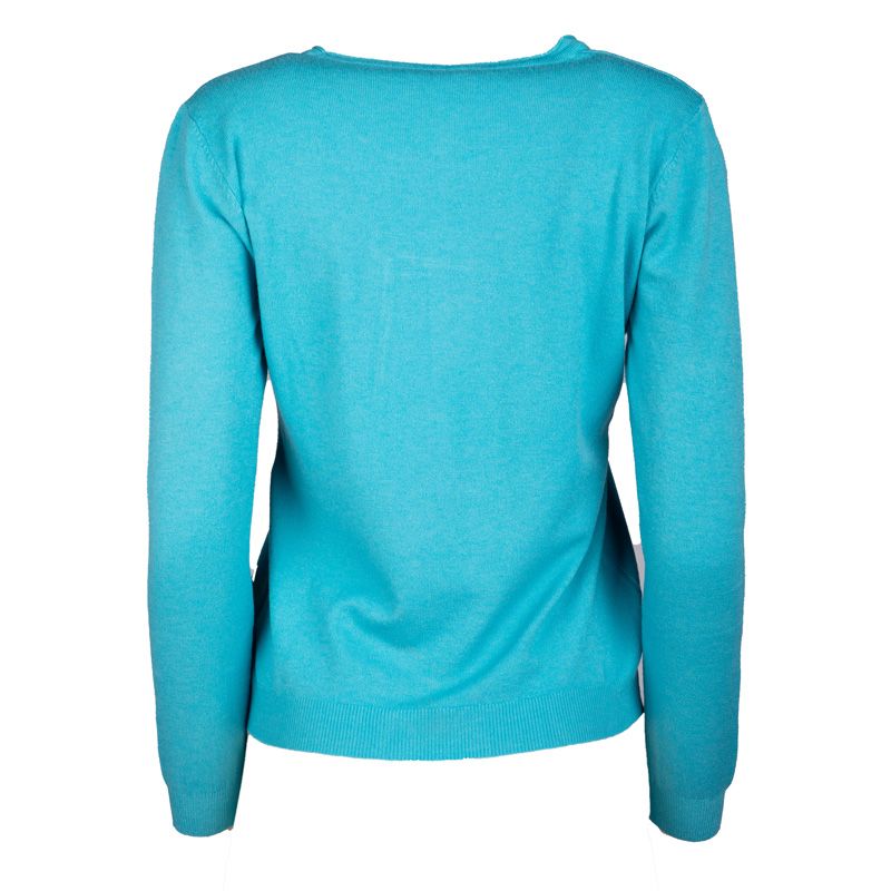 Pullfine maille col rond 30% cachemire 080 Femme REAL CASHMERE