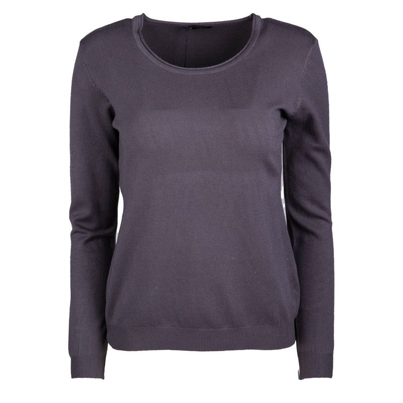 Pullfine maille col rond 30% cachemire 080 Femme REAL CASHMERE
