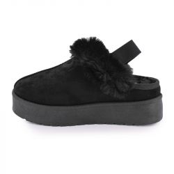 Mule fourree elastique derriere olympe Femme MANOUKIAN Mule fourree elastique derriere olympe Femme MANOUKIAN