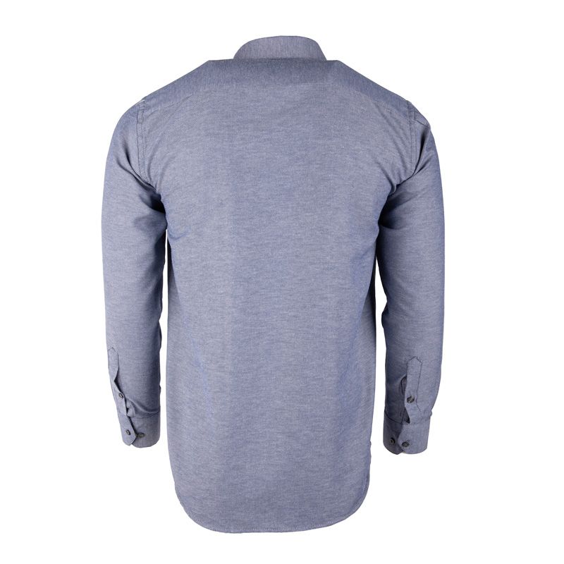 Chemise ml bill02 bleu Homme BILL TORNADE