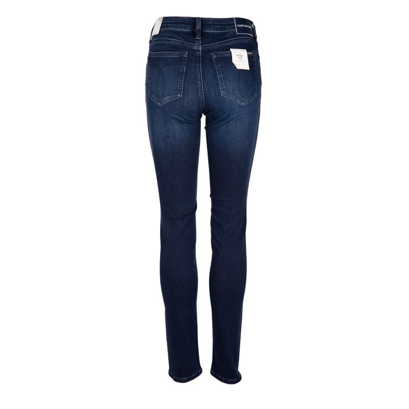 Jean slim hotsell femme bleu foncé