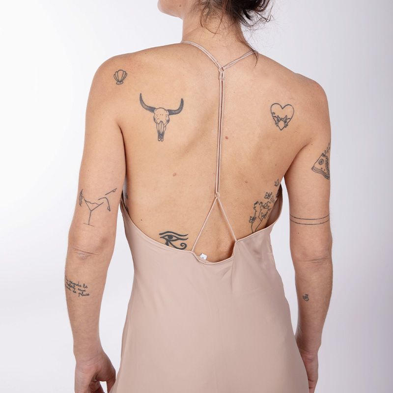 Robe bretelle k20k205019 pdp t32-42 Femme CALVIN KLEIN