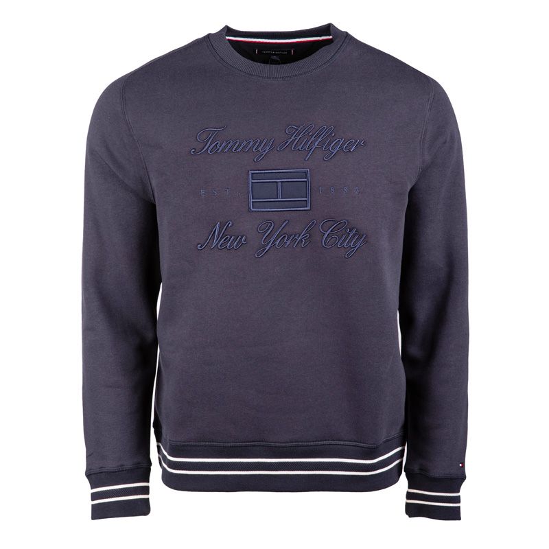 Sweat col rond mw0mw27895 taille s-2xl Homme TOMMY HILFIGER