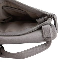 Sac bandouliere pm tonia s 3953 gris clair 301238 72 9808 Femme TOM TAILOR