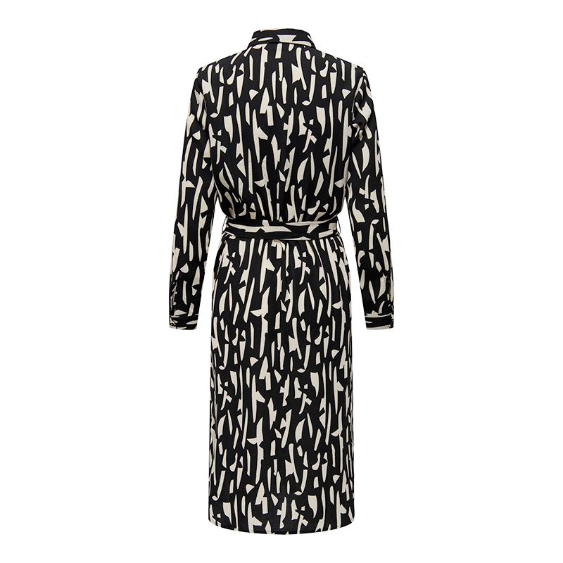 ROBE LONGUE ML JDYDIVYA BLACK SANDSHELL15305898 3925