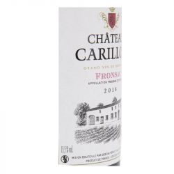 AOC FRONSAC ROUGE 2018 CHATEAU CARILLON13.5% 75CL N AR10550