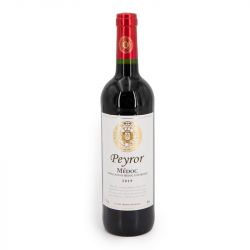 AOC MEDOC ROUGE 2019 PEYROR 13% 75CL AR11817 AOC MEDOC ROUGE 2019 PEYROR 13% 75CL AR11817