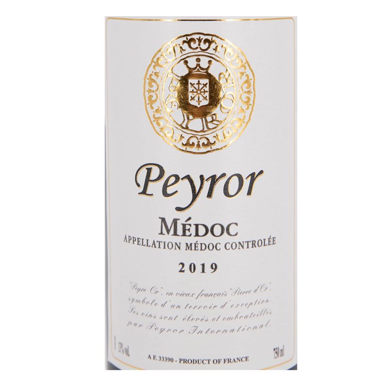 AOC MEDOC ROUGE 2019 PEYROR 13% 75CL AR11817