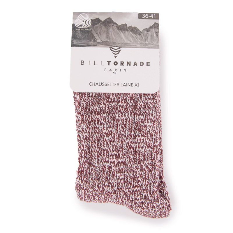 Chaussette laine boite 18512 Femme BILL TORNADE