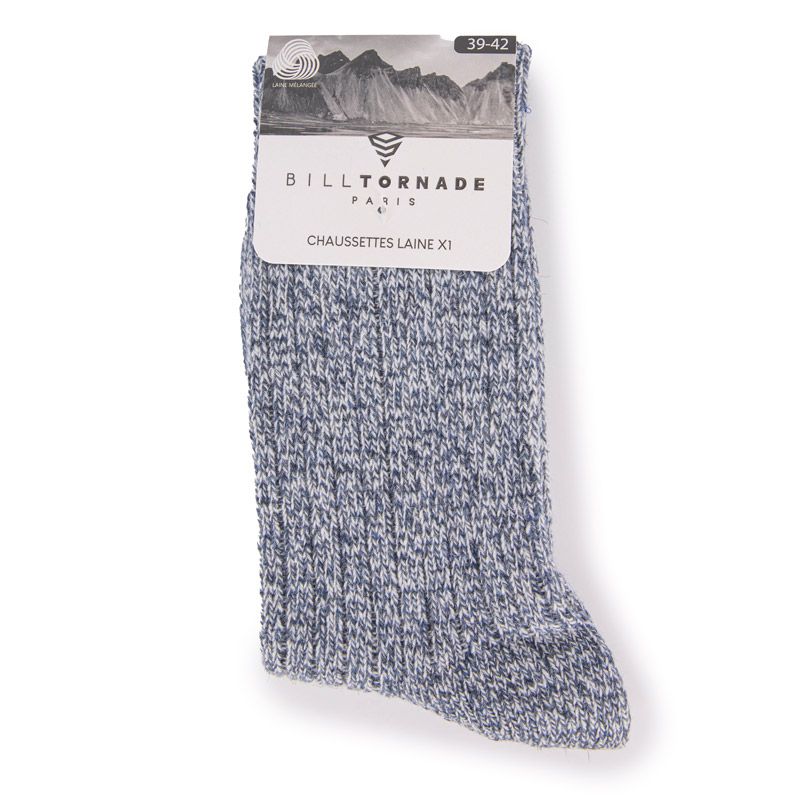 Chaussette laine boite 18529 Homme BILL TORNADE Chaussette laine boite 18529 Homme BILL TORNADE