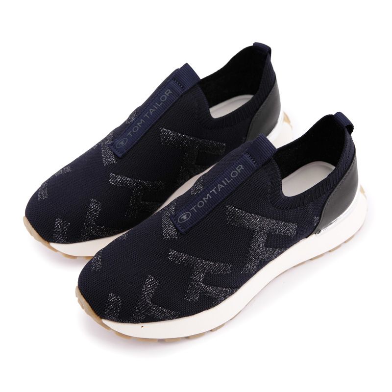 Basket toile navy 639034 0010 t36/41 Femme TOM TAILOR Basket toile navy 639034 0010 t36/41 Femme TOM TAILOR