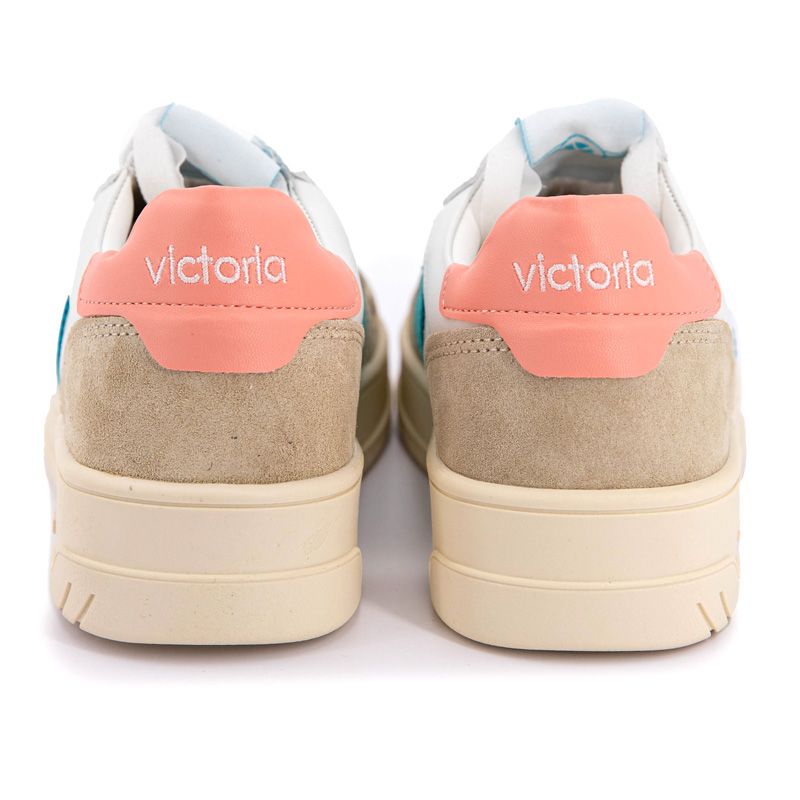 Baskets colorees semelle beige Femme VICTORIA a prix degriffe