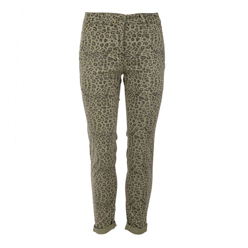 Pantalon pia aop leopard military js23-311-01 Femme JOSEPH 'IN Pantalon pia aop leopard military js23-311-01 Femme JOSEPH 'IN
