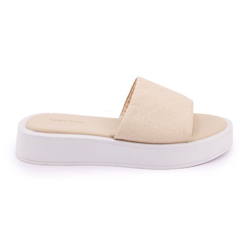 Mule white hw0hw00893 t36/41 Femme CALVIN KLEIN