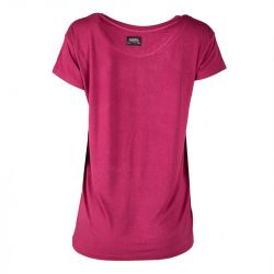 Tee shirt mc fluide print glitter vd/2/trc/fest/dp Femme VON DUTCH