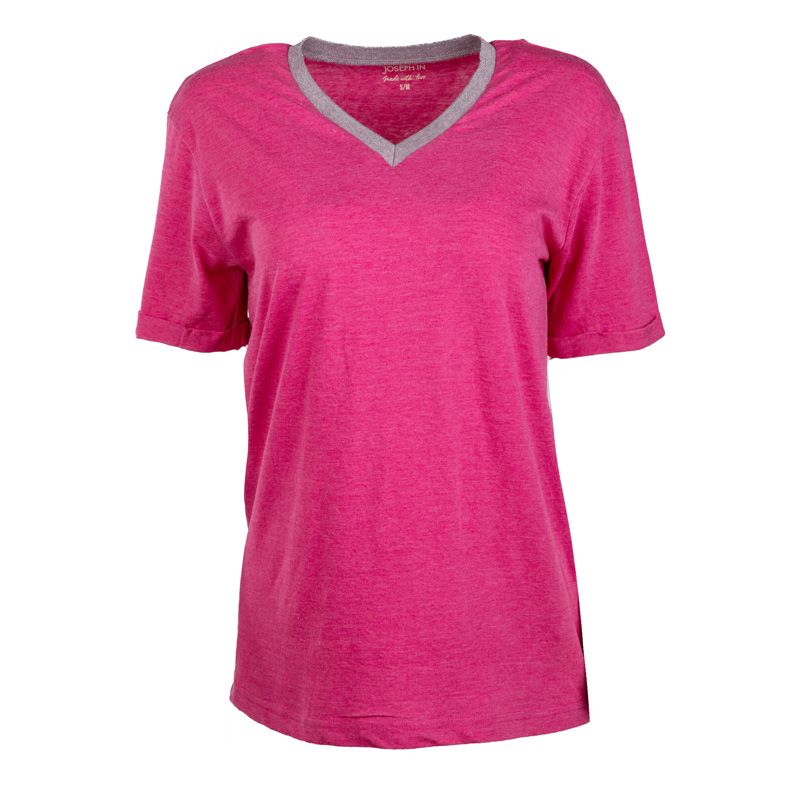 Tee shirt mc team pink js22-102-01 Femme JOSEPH 'IN