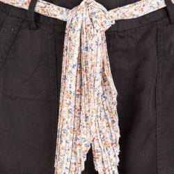 Short noir 02t715w 10blk Femme DEELUXE 74