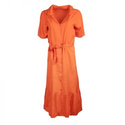 Robe sm orange 03t257w 54ora Femme DEELUXE 74 Robe sm orange 03t257w 54ora Femme DEELUXE 74