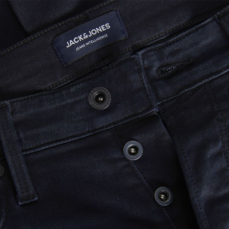 Jeans slim bleu denim jjiglenn jjicon 12249127 4078 Homme JACK & JONES Jeans slim bleu denim jjiglenn jjicon 12249127 4078 Homme JACK & JONES