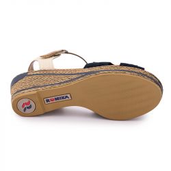 Sandale compense navy 74r0172004 t36-41 Femme ROMIKA Sandale compense navy 74r0172004 t36-41 Femme ROMIKA