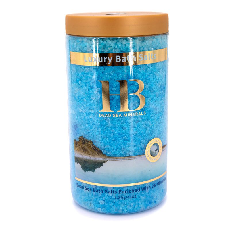 Hb2660 "bath salts blue " sel de bain bleu(1.2kg) Mixte HEALTH & BEAUTY