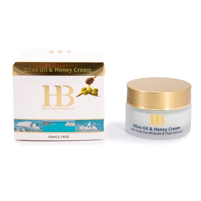 Crème visage 50ml huile d'olive et miel DLUO 11-2025 Femme Health and Beauty