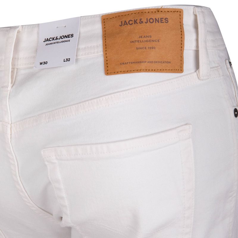 Jean slim blanc homme best sale