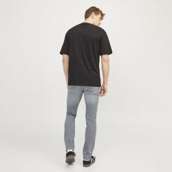Pantalon jwhglenn jjicon grey denim 12243817 4080 Homme JACK & JONES