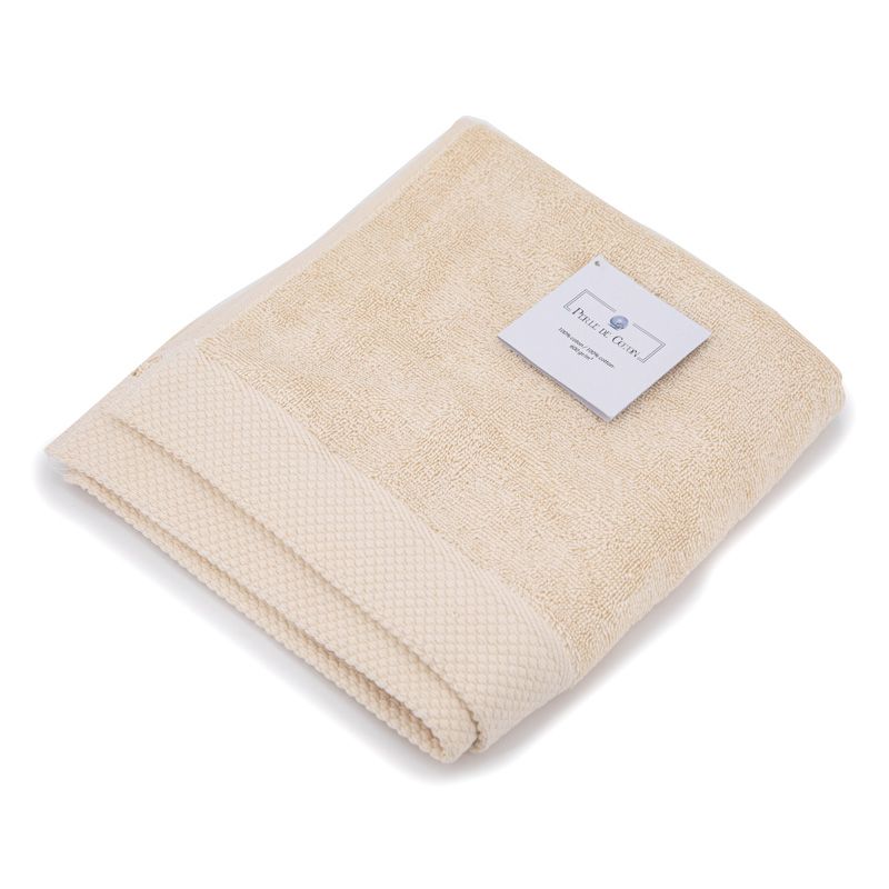 Serviette de toilette50x100 cm Mixte PERLE DE COTON