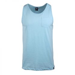 Debardeur slub uni avec poche malabar Homme BLAGGIO Debardeur slub uni avec poche malabar Homme BLAGGIO