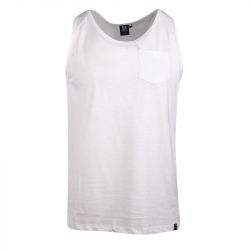 Debardeur slub uni avec poche malabar Homme BLAGGIO Debardeur slub uni avec poche malabar Homme BLAGGIO