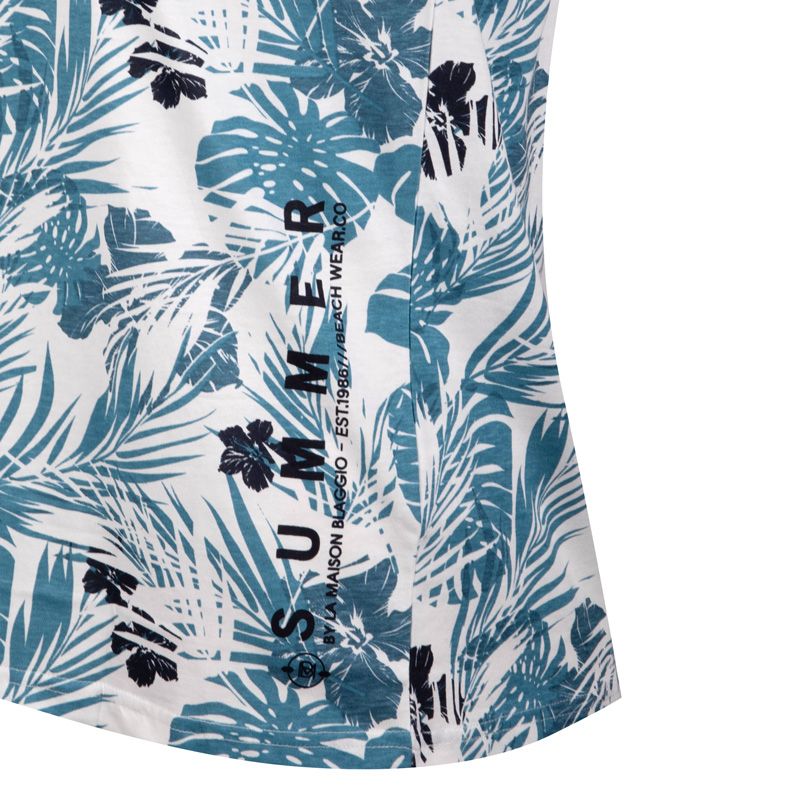 Tee shirt imprime tropical maestro assor 24 Homme BLAGGIO Tee shirt imprime tropical maestro assor 24 Homme BLAGGIO