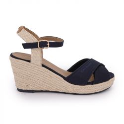 Sandale compense navy 5390010001 t36/40 Femme TOM TAILOR